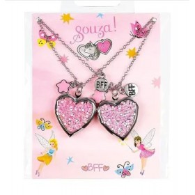 Collier d'amitié BFF coeurs...