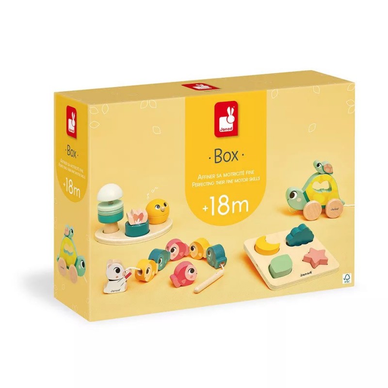Box 18 mois - Affiner sa motricité fine Box 18 mois - Affiner sa motricité fine