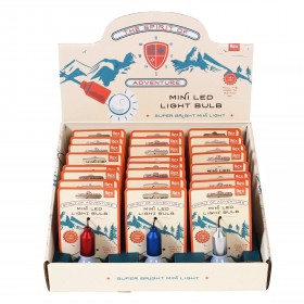 Porte-clés ampoule led -...