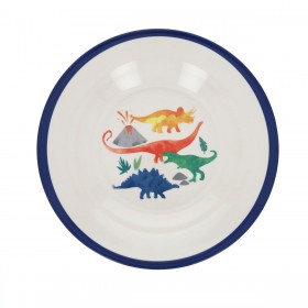 Assiette creuse dinosaures