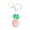 Porte-clés Ananas pailleté