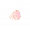 Bague confetti coeur rose pâle