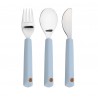 Couverts pour enfant - Happy Rascals Smile, bleu ciel