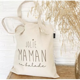 Tote Bag à noeuds écru -...