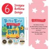 DITTY BIRD - LIVRE MUSICAL BEBE : COMPTINES EN ANGLAIS - LES ROUES DE L'AUTOBUS