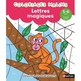 Coloriages malins - Lettres...