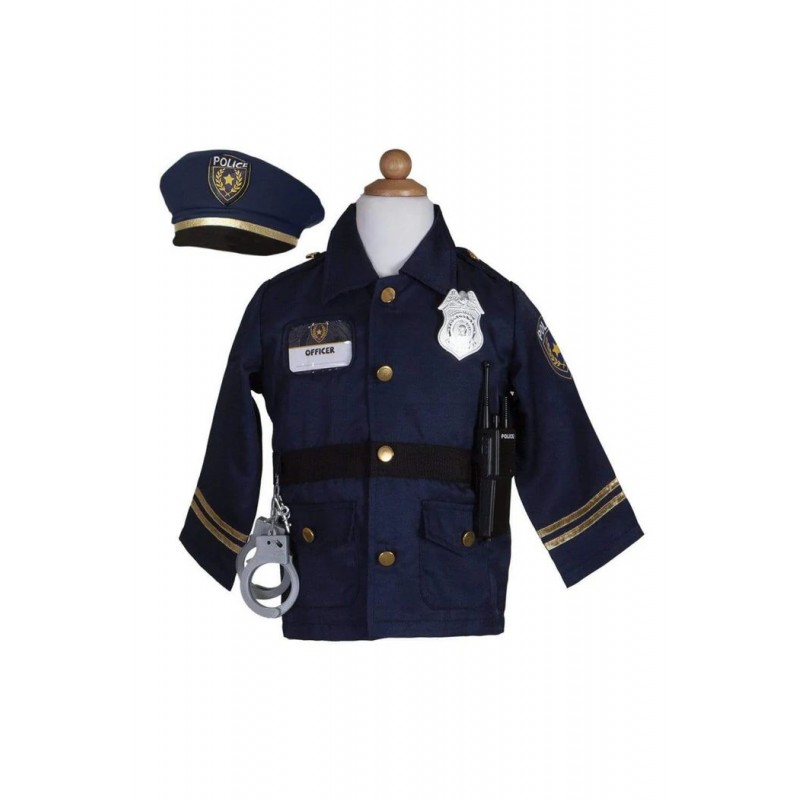 Set de policier avec accessoires, 5-6 ans