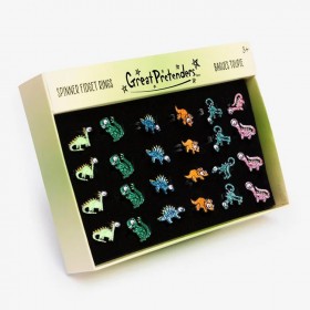 Bagues spinner - Dinosaure
