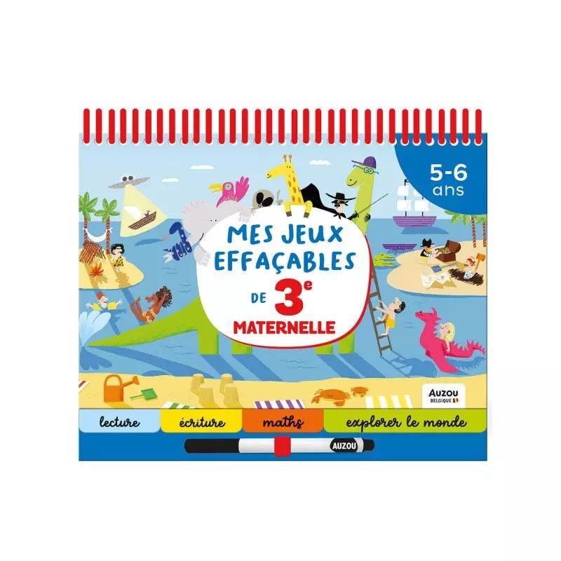 Mes jeux effaçables de 3e maternelle