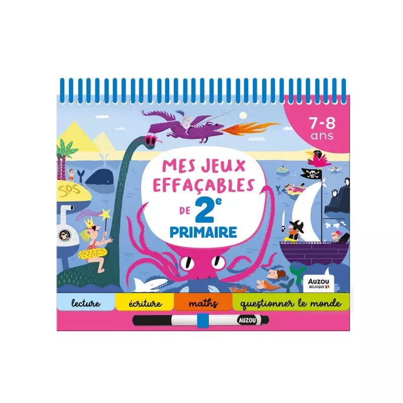 Mes jeux effaçables de 2e Primaire