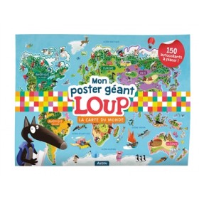 Mon poster géant Loup : la...