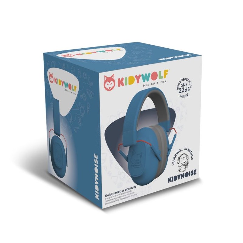 Casque antibruit Kidynoise - Bleu Casque antibruit Kidynoise - Bleu