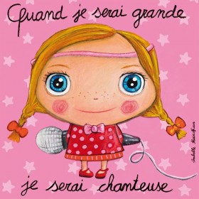 TABLEAU 15X15 CHANTEUSE