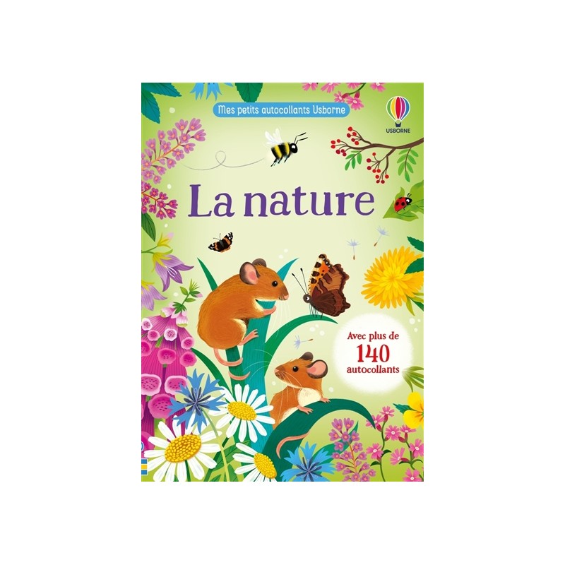 La nature : Mes petits autocollants Usborne : dès 3 ans