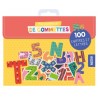 MA POCHETTE DE GOMMETTES - 100 LETTRES ET CHIFFRES