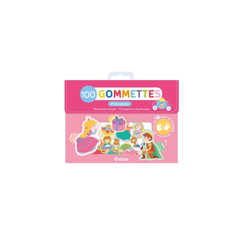 Ma pochette de 100 gommettes - Princesses