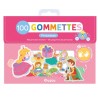 Ma pochette de 100 gommettes - Princesses