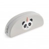 Trousse ovale en silicone - Panda