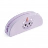 Trousse ovale en silicone - Chat