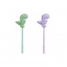 Stylo bille squishy - Dino lavande