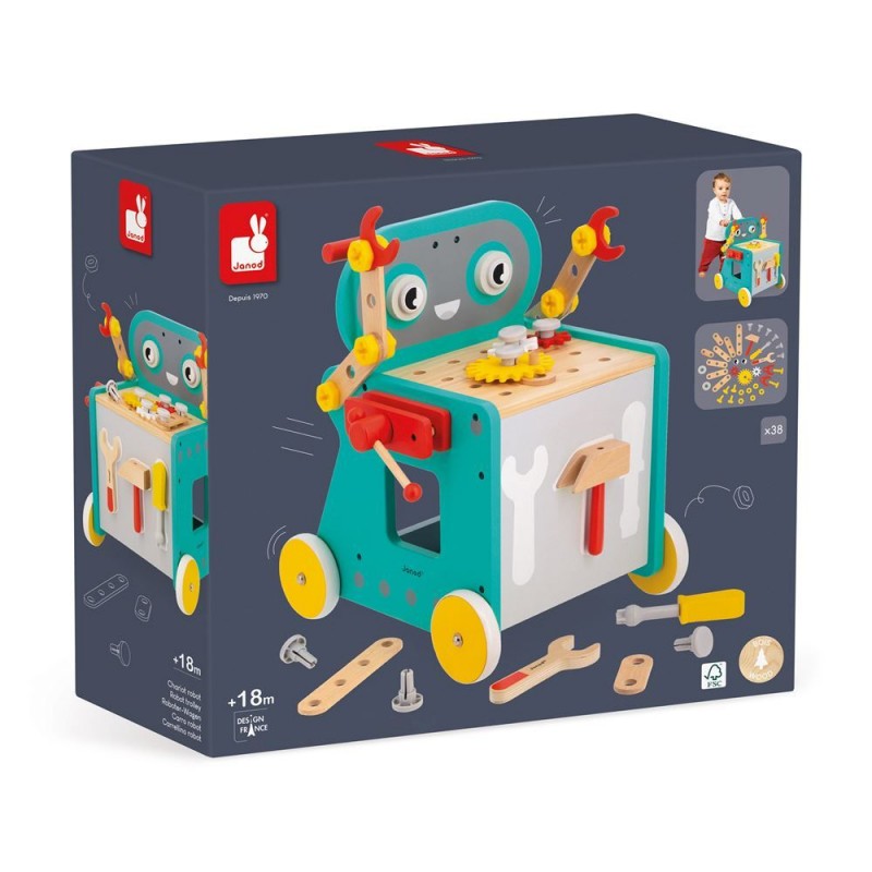 Brico'Kids - Chariot de bricolage robot