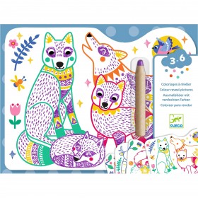 Coloriage à révéler -...