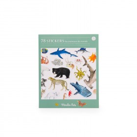 Pochette 78 stickers - Tout...