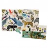 Puzzle 200 pcs Les animaux du monde - Tout autour du monde