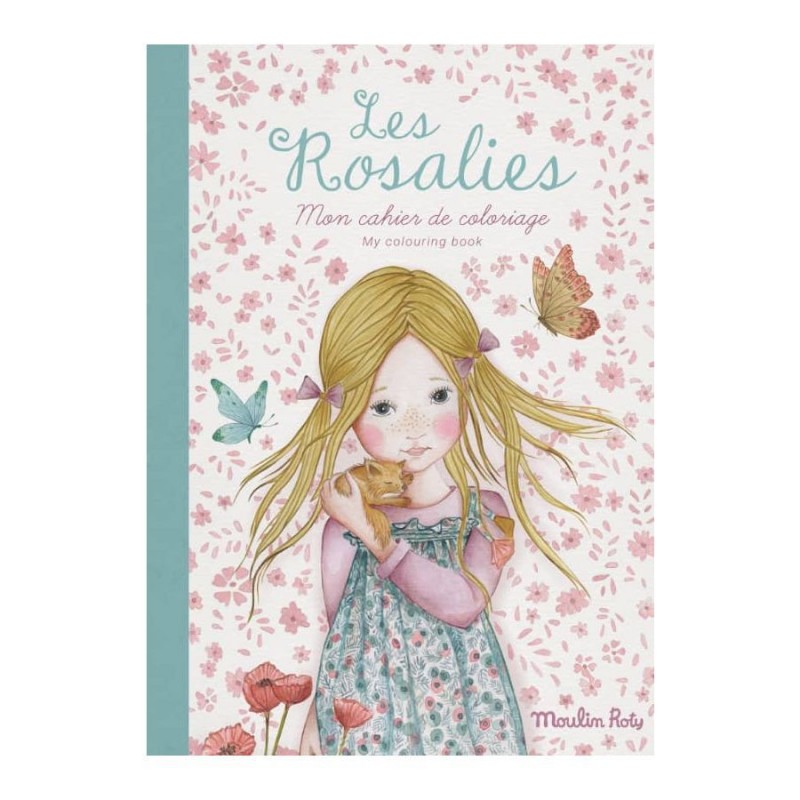 Cahier de coloriage - Les Rosalies