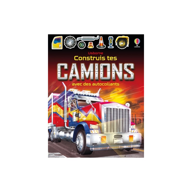 Construis tes camions avec des autocollants