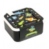 Set de 4 boîtes à tartines/goûter - Galaxy