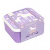 Set de 4 boîtes à tartines/goûter - Rêves de licorne