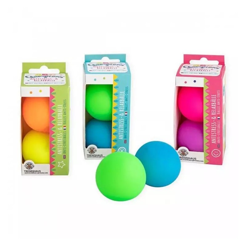 ABC Champions - Set de 2 balles anti-stress