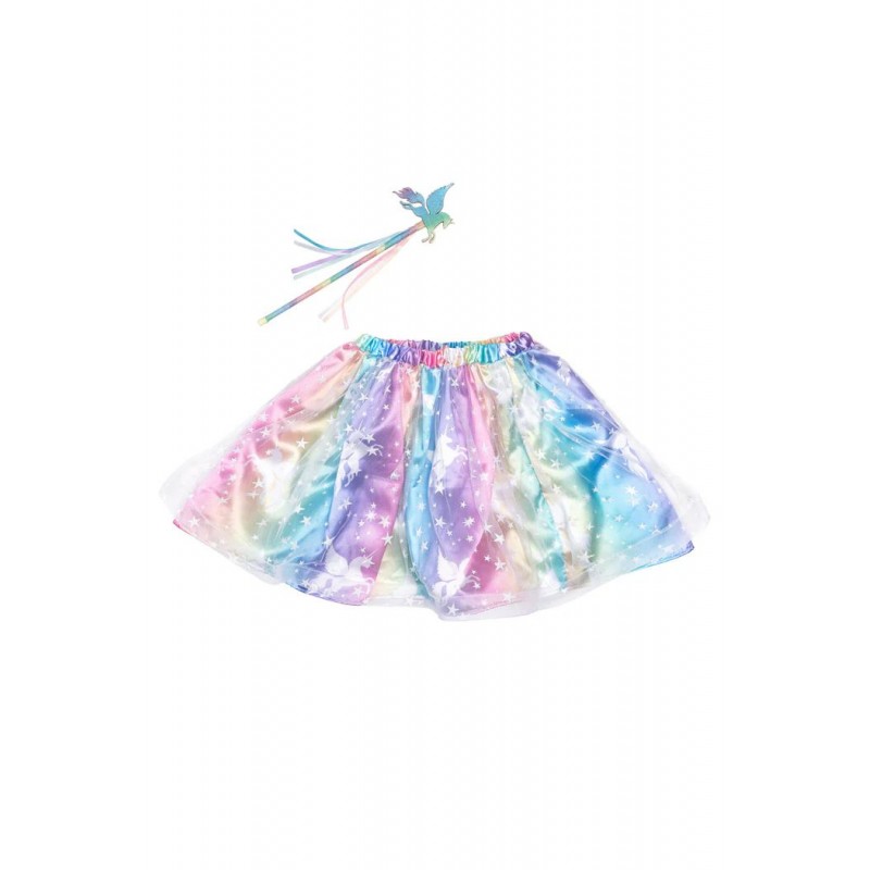 Set tutu & baguette magique - Licorne enchantée, 4-6 ans