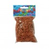 Elastiques Rainbow Loom - Caramel