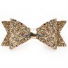 Barrette grand noeud - Gold Bow