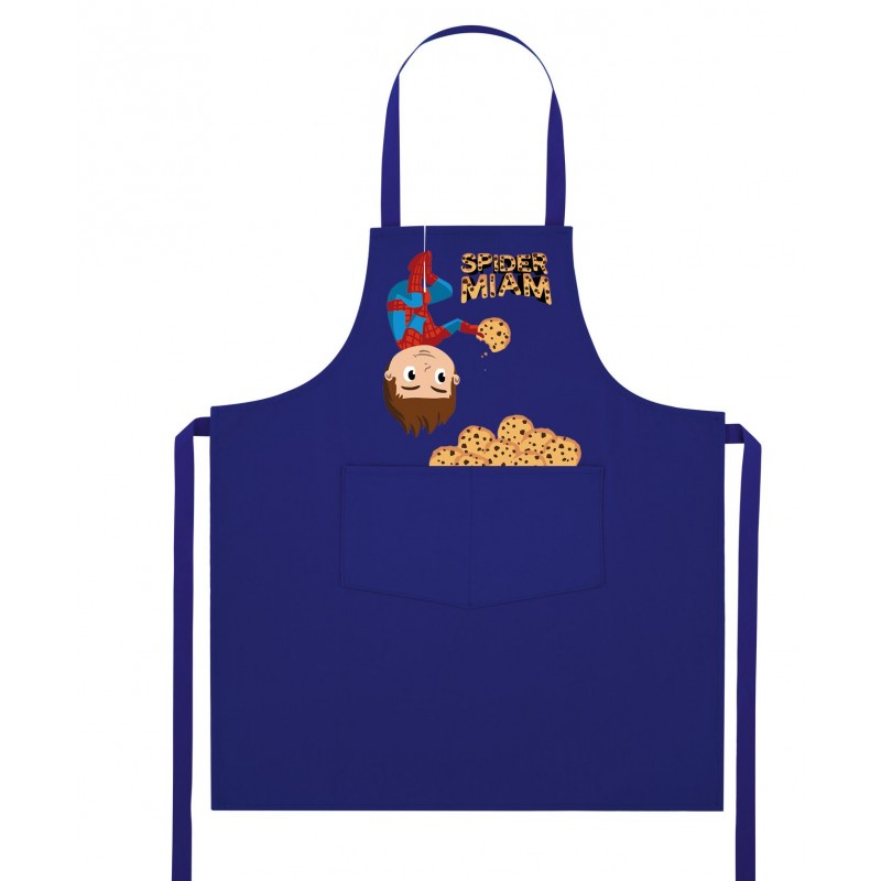 Tablier Enfant (+ poche) - Spider miam Tablier Enfant (+ poche) - Spider miam