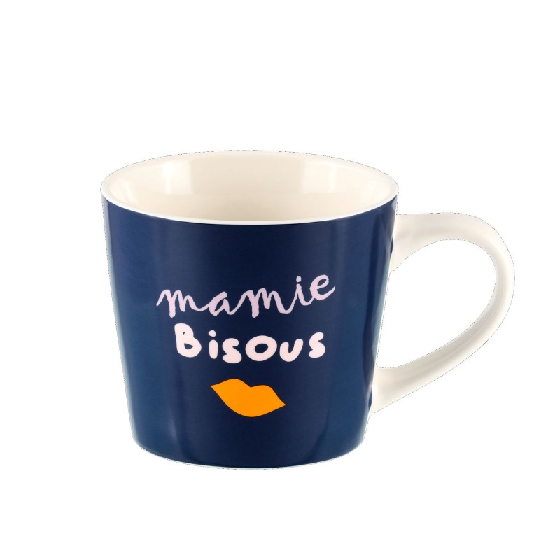 Mug V (+ boîte) - Mamie bisous