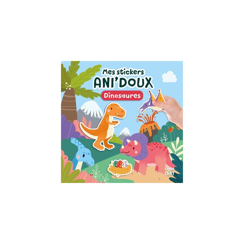 Mes stickers Ani'doux : Dinosaures