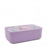 Lunchbox en plastique recyclé - Licorne