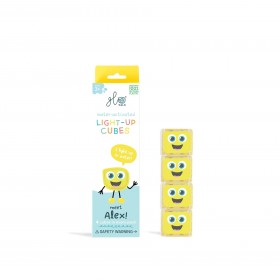 Cubes lumineux Glo Pals - Alex