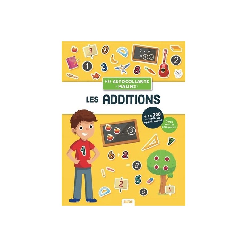 Mes autocollants malins - Les additions Mes autocollants malins - Les additions