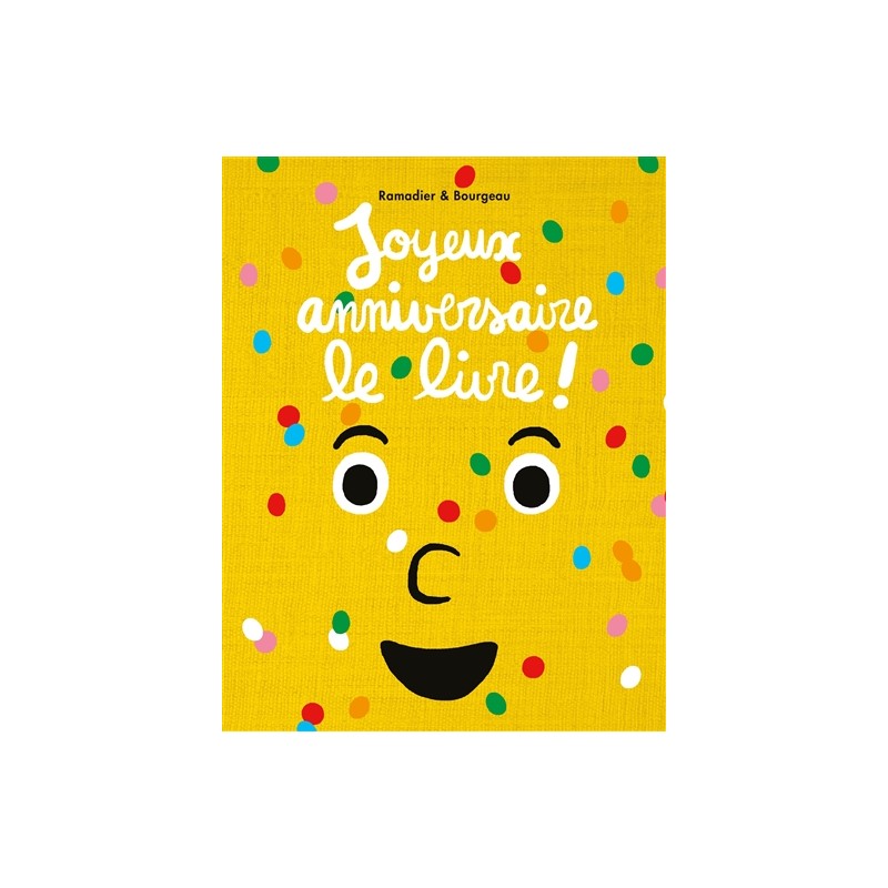 Joyeux anniversaire le livre !