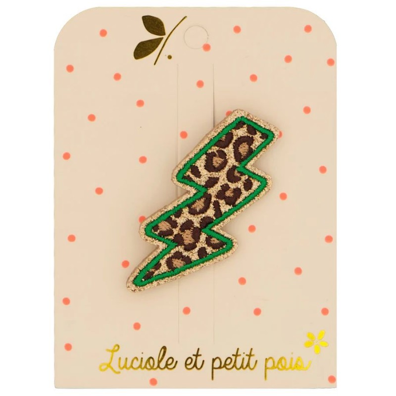 Broche éclair léo