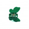 Mini pince - Papillon vert