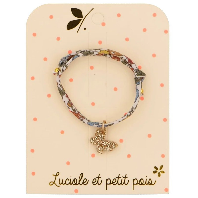 Bracelet Liberty - Ava automne papillon doré