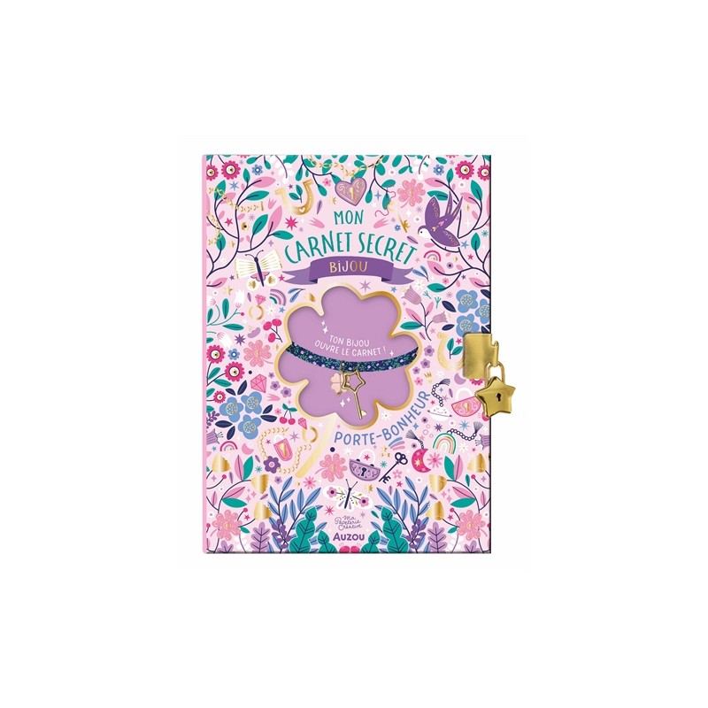 Ma papeterie créative - Mon carnet secret bijou porte-bonheur Ma papeterie créative - Mon carnet secret bijou porte-bonheur