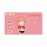 Cartes d'invitation - Princesses