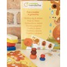 Coffret pâte à modeler et gommettes - Saisons