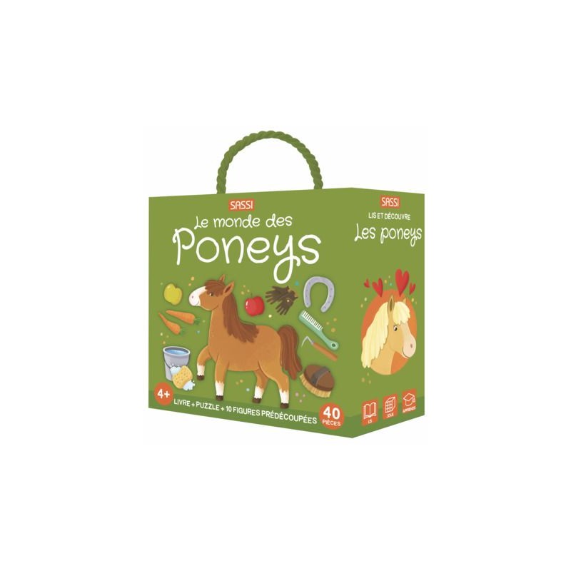 Puzzle Q-box - Les poneys